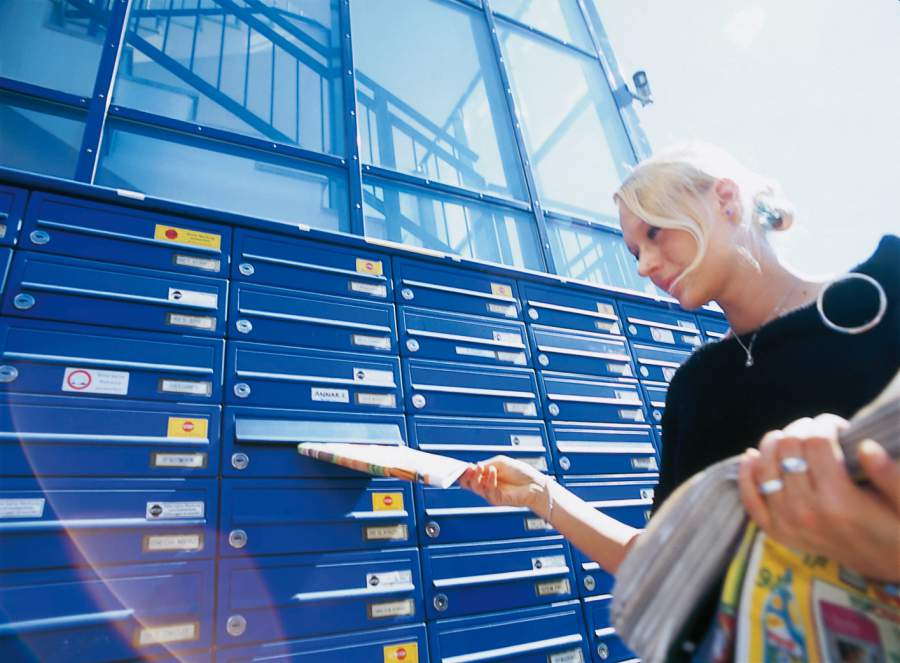 Flyer verteilen Briefkasten