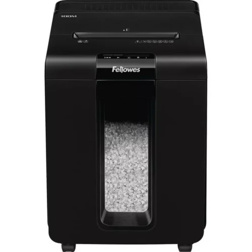 Fellowes - Aktenvernichter AutoMax 100M 4614801 P-4, 23lt, Schwarz