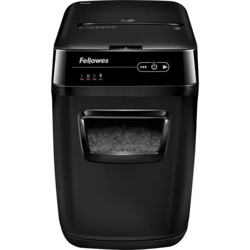 Fellowes - Aktenvernichter AutoMax 200C 4682901 P-4, 32lt, Schwarz