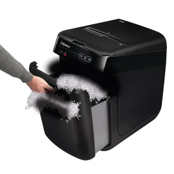 Fellowes - Aktenvernichter AutoMax 200M 4656701 P-5, 32lt, Schwarz