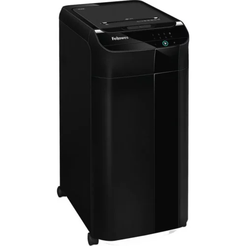 Fellowes - Aktenvernichter AutoMax 350C 4964401 P-4, 68lt, Schwarz