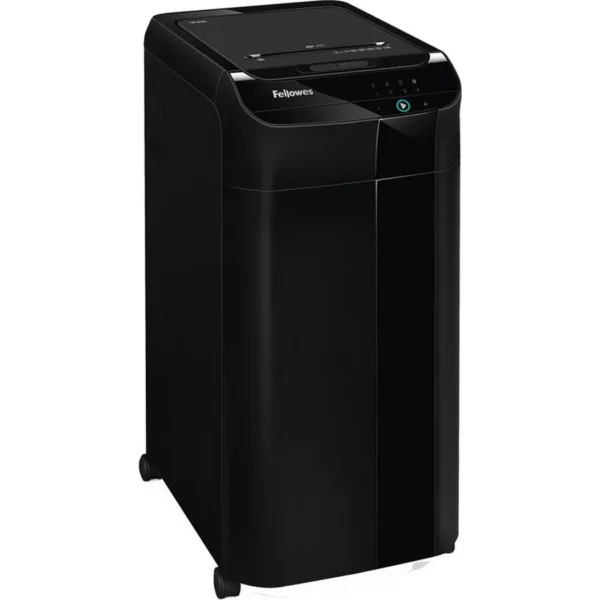 Fellowes - Aktenvernichter AutoMax 350C 4964401 P-4, 68lt, Schwarz