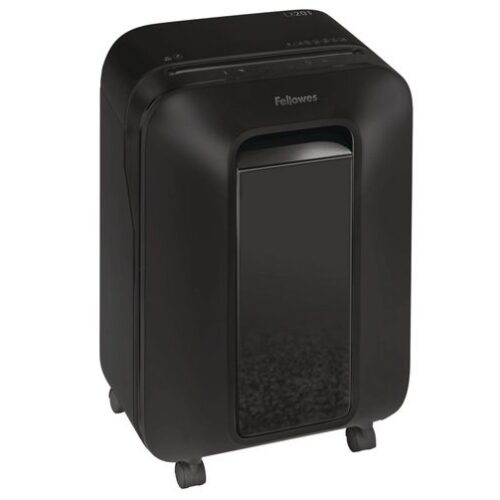 Fellowes Aktenvernichter LX201 P-5, 12 Seiten, Schwarz