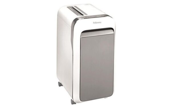 Fellowes Aktenvernichter LX221 P-5, 20 Seiten, Weiss