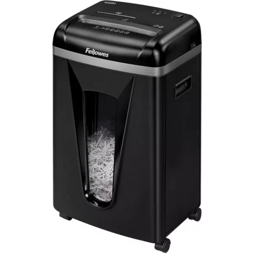 Fellowes - Aktenvernichter MicroShred 4074601 450M, P-5, 22lt, Schwarz