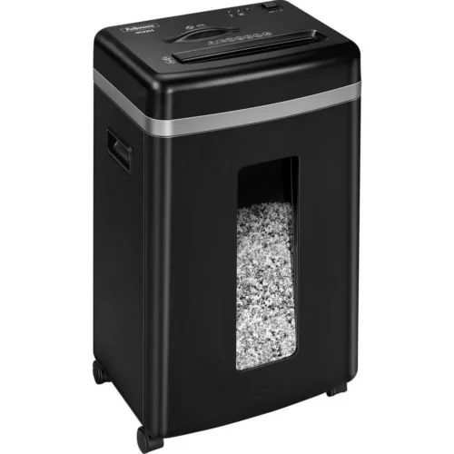 Fellowes - Aktenvernichter Partikelschnitt 2 x 12 mm 22 l, Multicolor