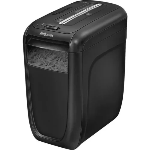 Fellowes - Aktenvernichter Partikelschnitt 4 x 50 mm 22 l, Schwarz