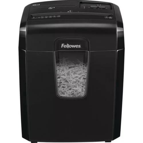 Fellowes - Aktenvernichter Powershred 4692101 8Cd, P-4, 14lt, Schwarz