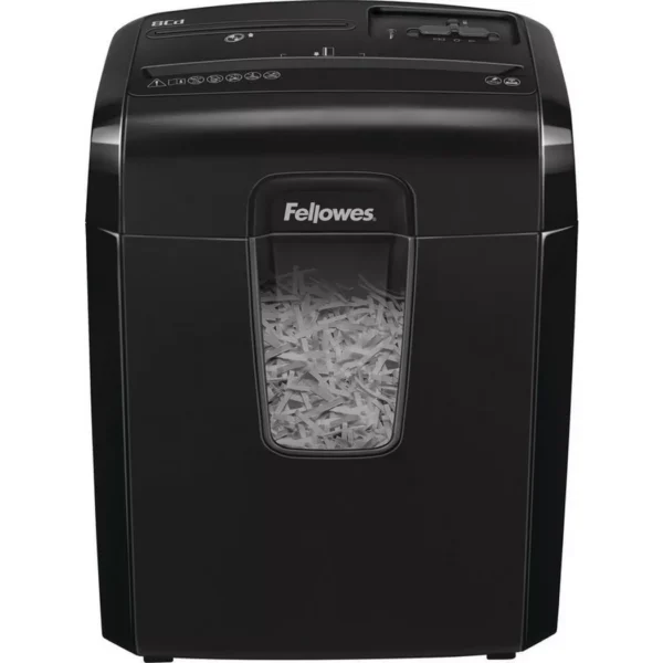 Fellowes - Aktenvernichter Powershred 4692101 8Cd, P-4, 14lt, Schwarz