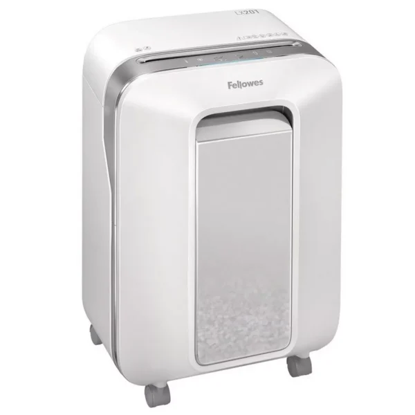 Fellowes - Aktenvernichter Powershred 5103801 LX201, weiss, P-5, 22lt, Weiss Bunt