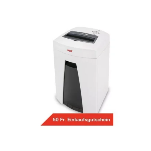 HSM - Aktenvernichter SECURIO C18 1913121 P-4, 25lt, Weiss Bunt