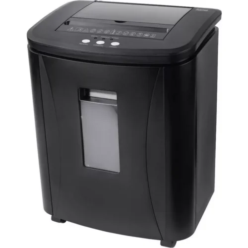 Hama - Aktenvernichter Premium AutoM120, Schredder mit Sicherheitsstufe E3 P4 T4, Schwarz