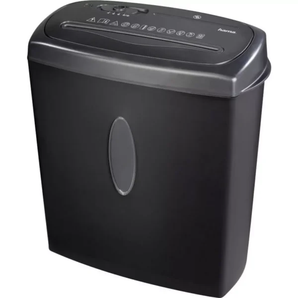 Hama - Aktenvernichter Streifenschnitt 4 x 40 mm 15 l, Schwarz