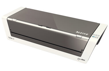 LEITZ Laminiergerät iLAM Touch 2 75202000 Turbo,250mic,weiss/anthraz. A3
