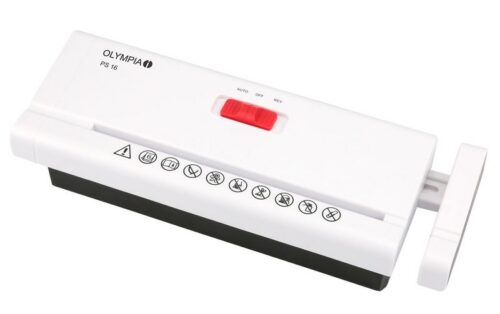 Olympia Aktenvernichter PS 16 P-2, 6 Seiten