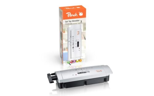 Peach Bürogeräte Aktenvernichter PS400-00 P-1, 6 Seiten, ohne Korb