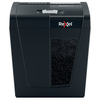 REXEL Aktenvernichter Secure 2020124EU X10, P-4, 18lt