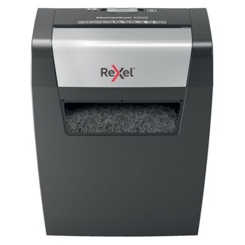 Rexel Aktenvernichter Momentum X308 P-3, 8 Seiten