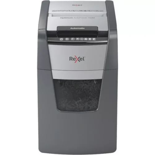 Rexel - Aktenvernichter Optimum AF+ 2020150MCH 150M, P-5, 44lt, Schwarz