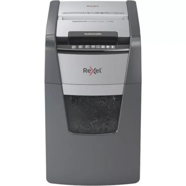 Rexel - Aktenvernichter Optimum AF+ 2020150MCH 150M, P-5, 44lt, Schwarz