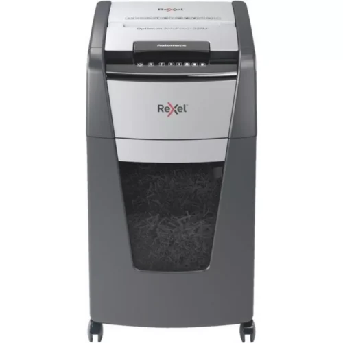 Rexel - Aktenvernichter Optimum AF+ 2020225MCH 225M, P-5, 60lt, Schwarz