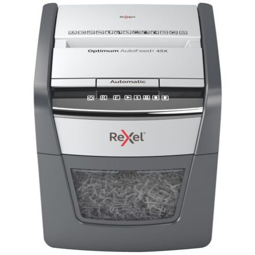 Rexel Aktenvernichter Optimum Autofeed+ 45X P-4, 45 Seiten