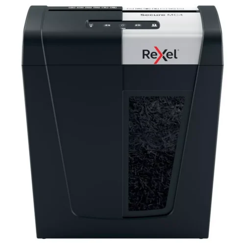 Rexel - Aktenvernichter Secure 2020129EU MC4, P-5, 14lt, Schwarz