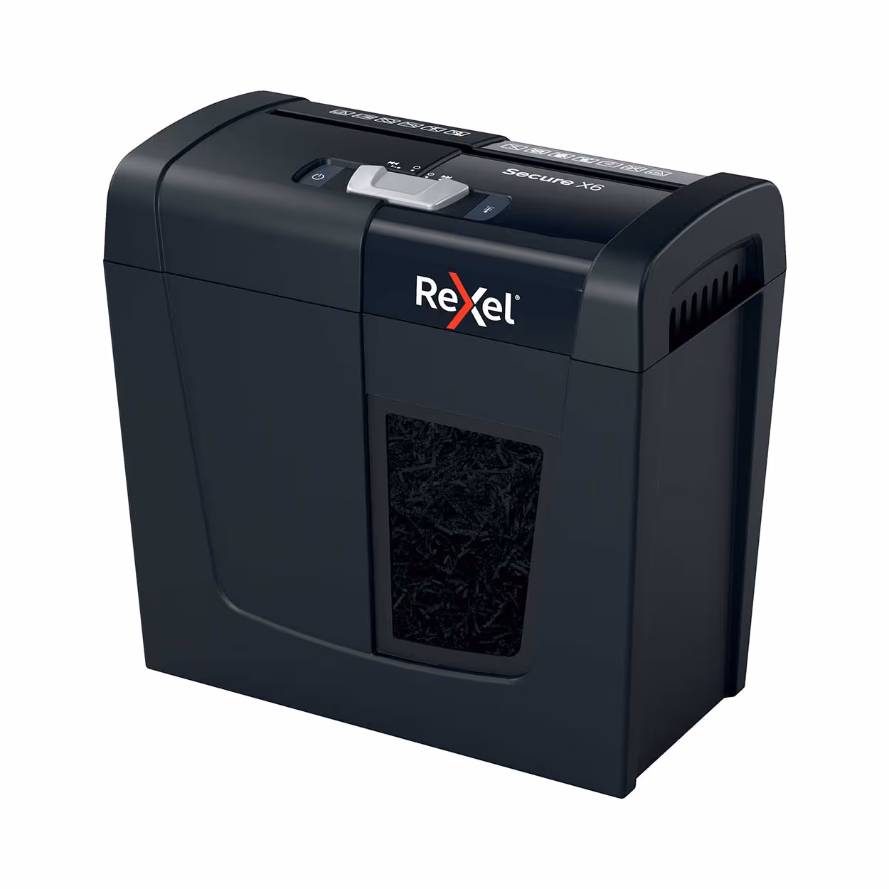 Rexel Aktenvernichter Secure X6 Aktenvernichter – Aktenvernichter/Schredder – schwarz